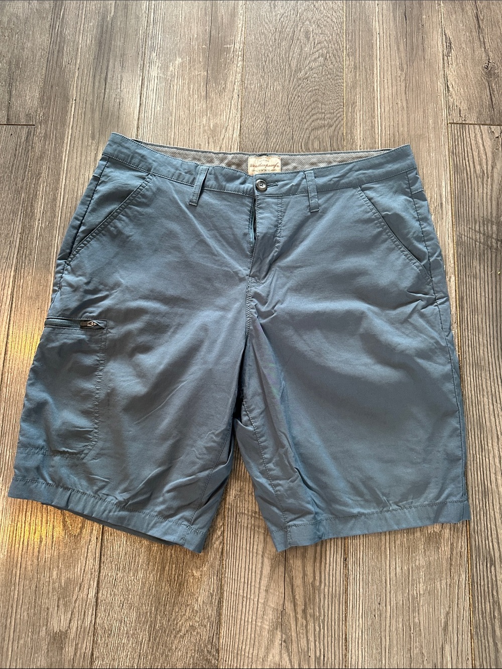 Men's Slate Blue Hybrid Shorts with Utility Pocket